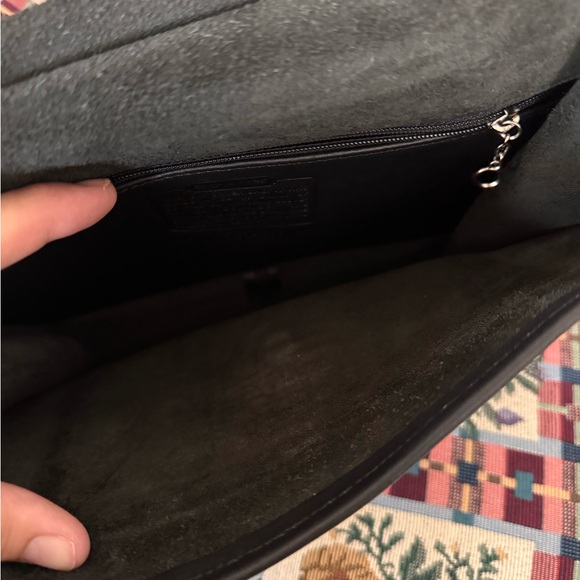 Vintage Coach Black Willis Top Handle Satchel - Picture 8 of 8